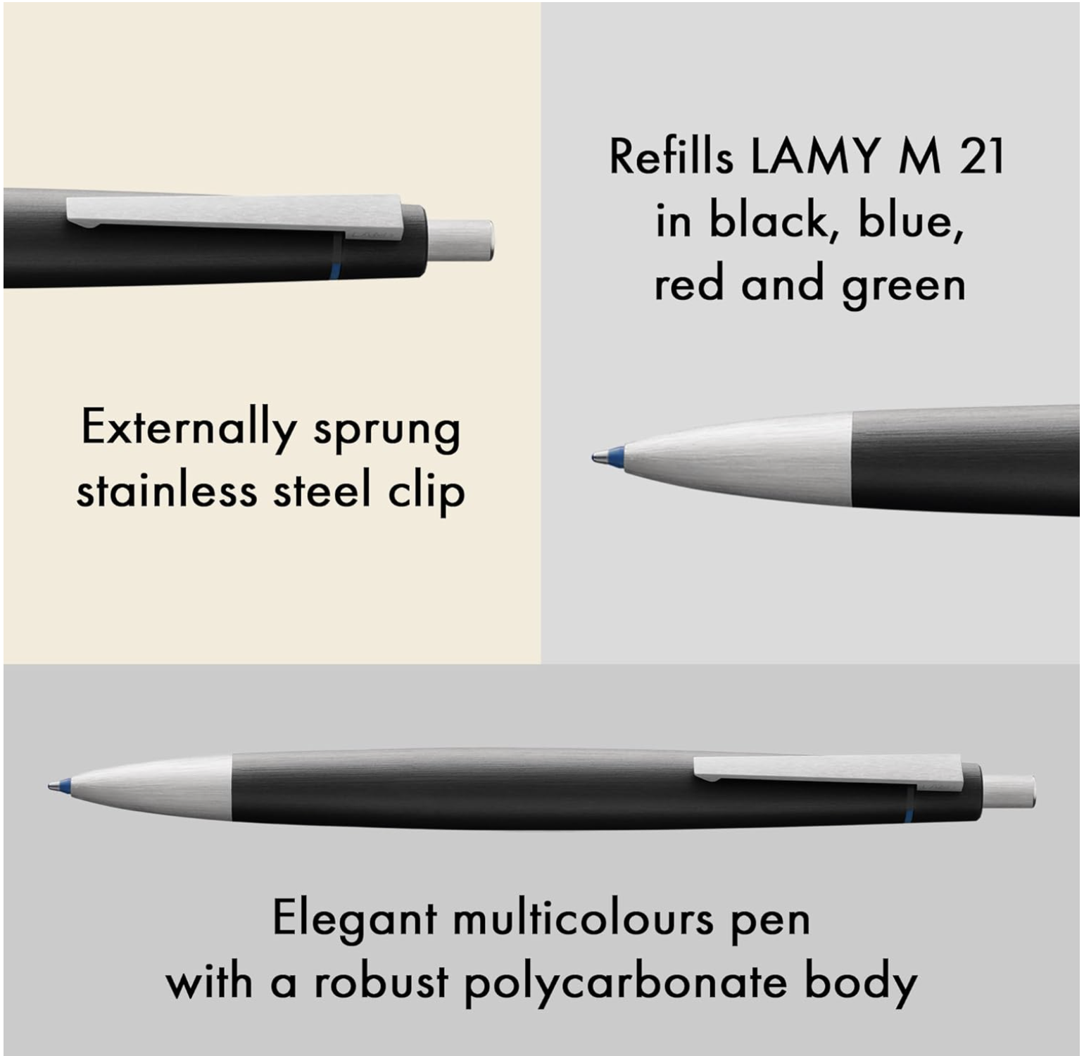 Why the LAMY 2000 Four Color Pen Stands Out